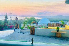 Spectacular views from the loft